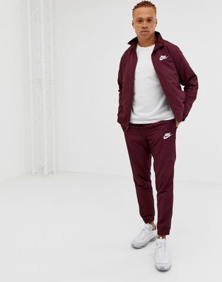 nike slayer woven tracksuit red