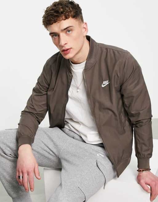 Brown store nike jacket