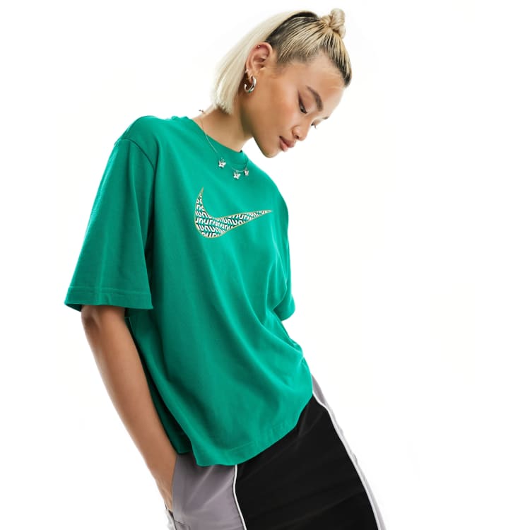 Nike dark hot sale green shirt