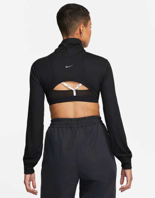 その他 naomi0626aoi0825 Nike X Naomi Osaka cropped ribbed mock-neck long sleeve top in