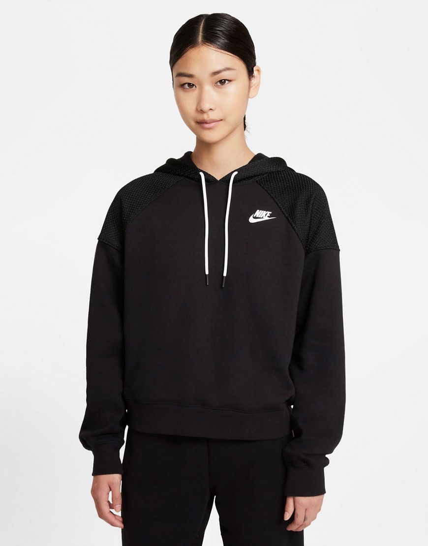 Nike X Serena Design-Crew oversized hoodie in black