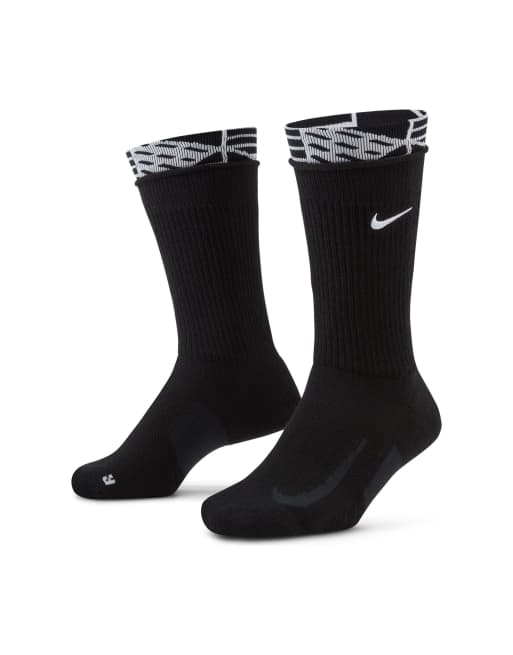 Sijpelen scheren Chaise longue Nike X Serena Design Crew socks in black | ASOS