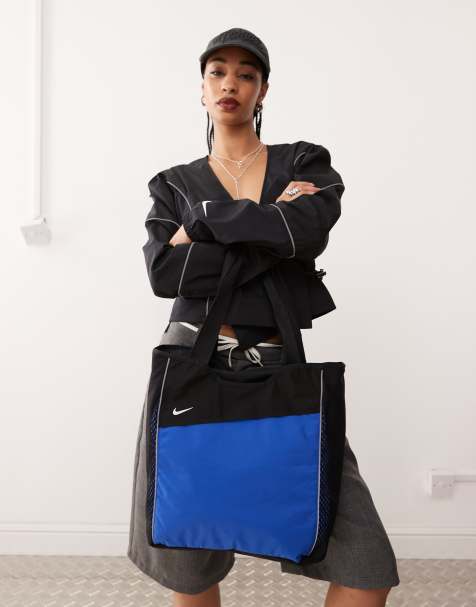 Nike x Tega tote bag in blue - view 1