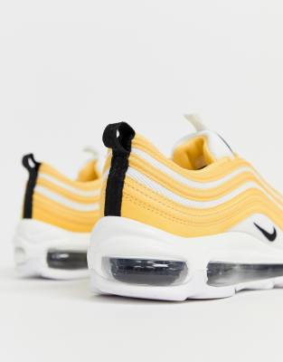 nike air max 97 yellow and white