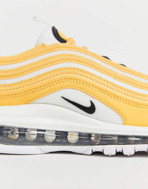 Air max 97 yellow and cheap white