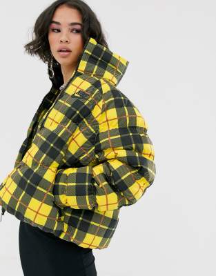 nike yellow check