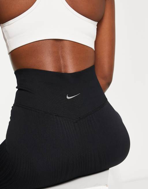 Nike Yoga Luxe booty shorts in black