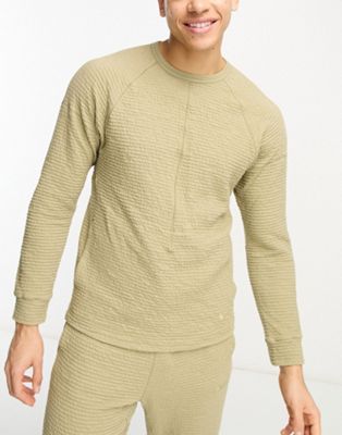 Nike Yoga crew neck sweatshirt in stone - ASOS Price Checker