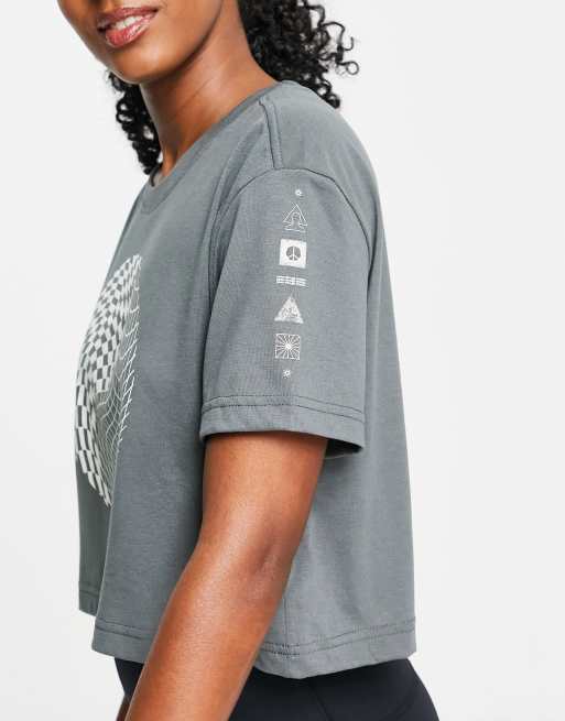 Yoga Dri-FIT Women's Top - Grey