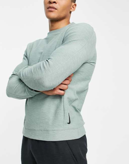 nike yoga crewneck