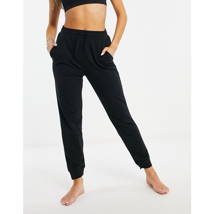 NIKE DRI-FIT WOMENS Black Athletic Yoga Pants Size Medium Wide Leg  Athleasure £18.91 - PicClick UK