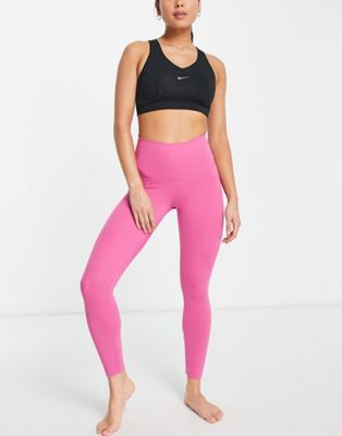 Nike Yoga Dri-FIT high rise leggings in pink