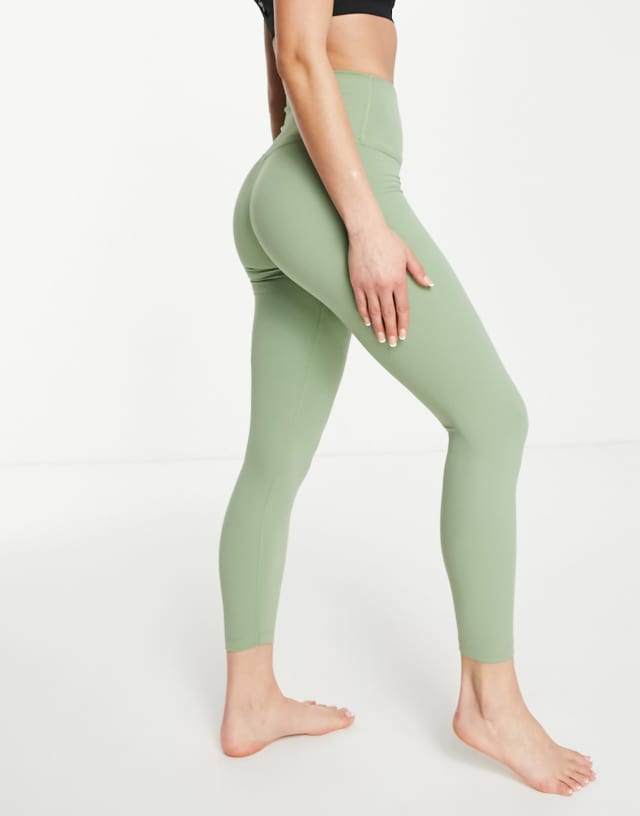 Nike Yoga Dri-FIT high waist 7/8 leggings in khaki