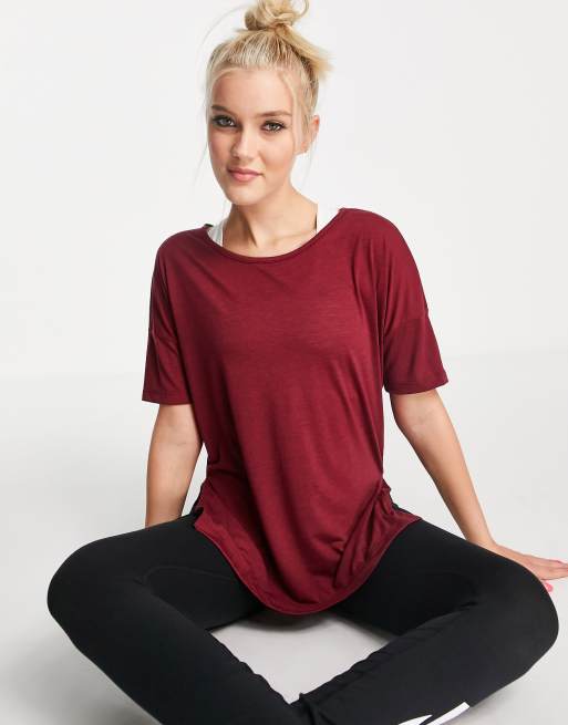 Nike yoga t sales shirt