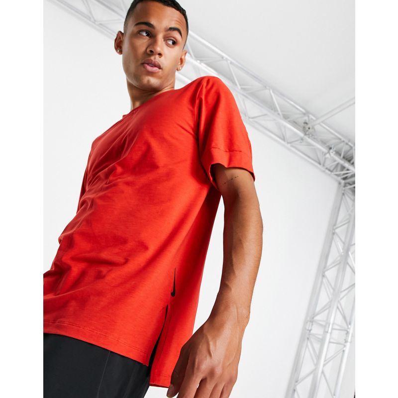 Activewear Top Nike - Yoga Dri-FIT - T-shirt rossa