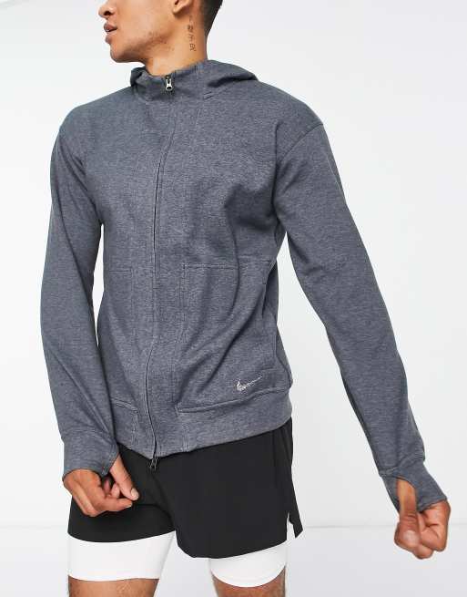 nike men's yoga dri-fit full-zip jacket