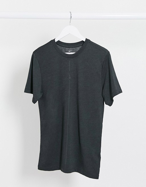 Nike Yoga dry t-shirt in black