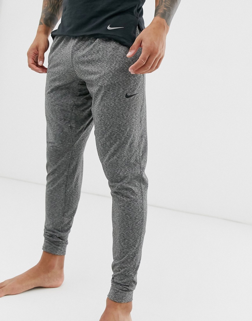Nike Yoga joggers in grey