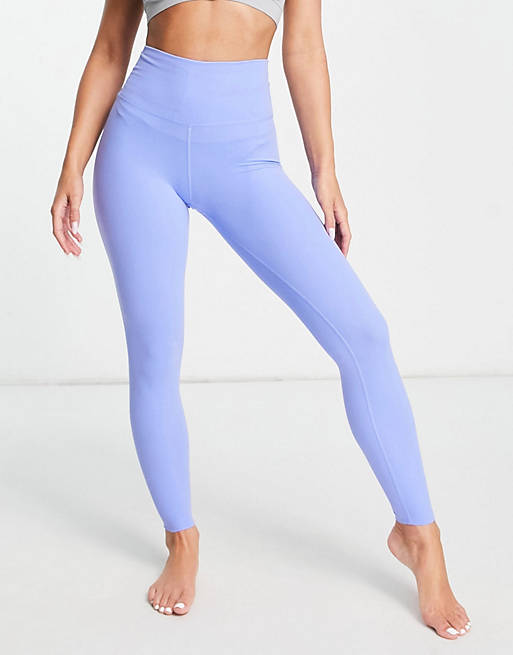 Nike Yoga Luxe 7/8 leggings in blue