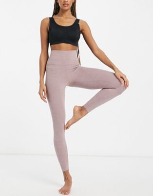 Nike Yoga Luxe 7/8 leggings in smokey 