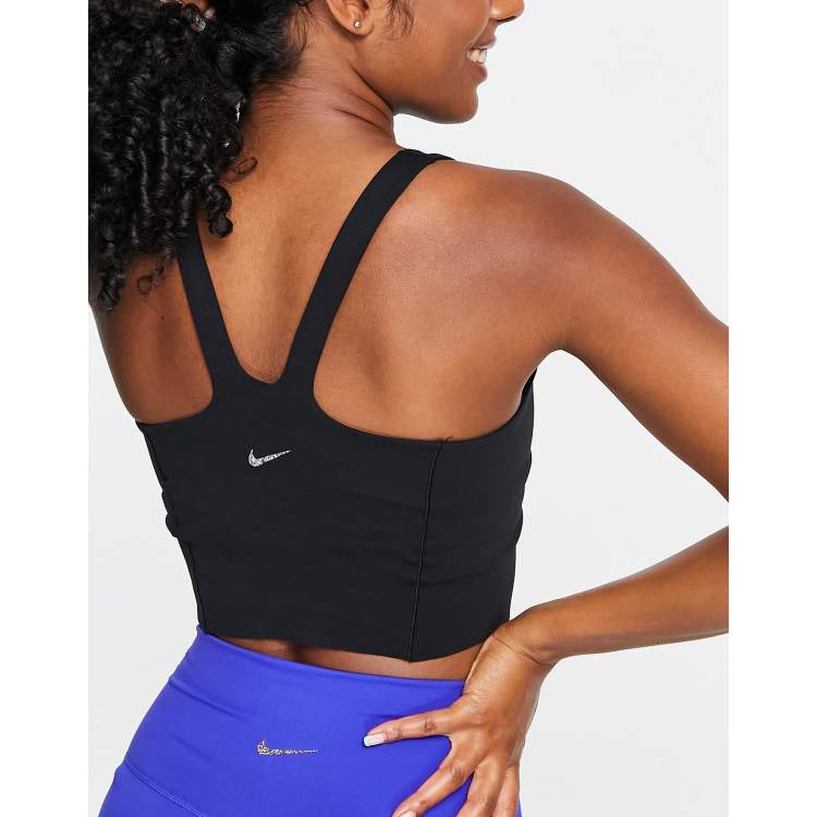 Nike performance yoga 2025 luxe crop tank