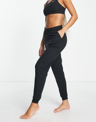 Nike Yoga Luxe Crop Top In Black