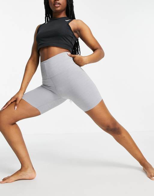 Nike Yoga Luxe Tight Shorts in Dfsdbl/Irngry XL CZ9194-481 