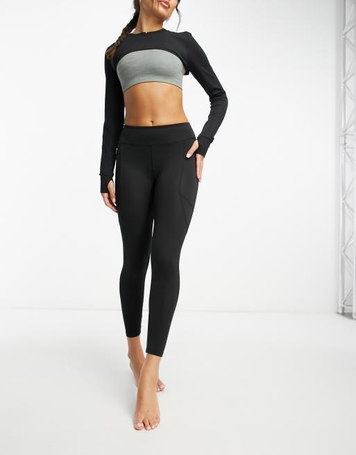 Nike Yoga Luxe shrug in black