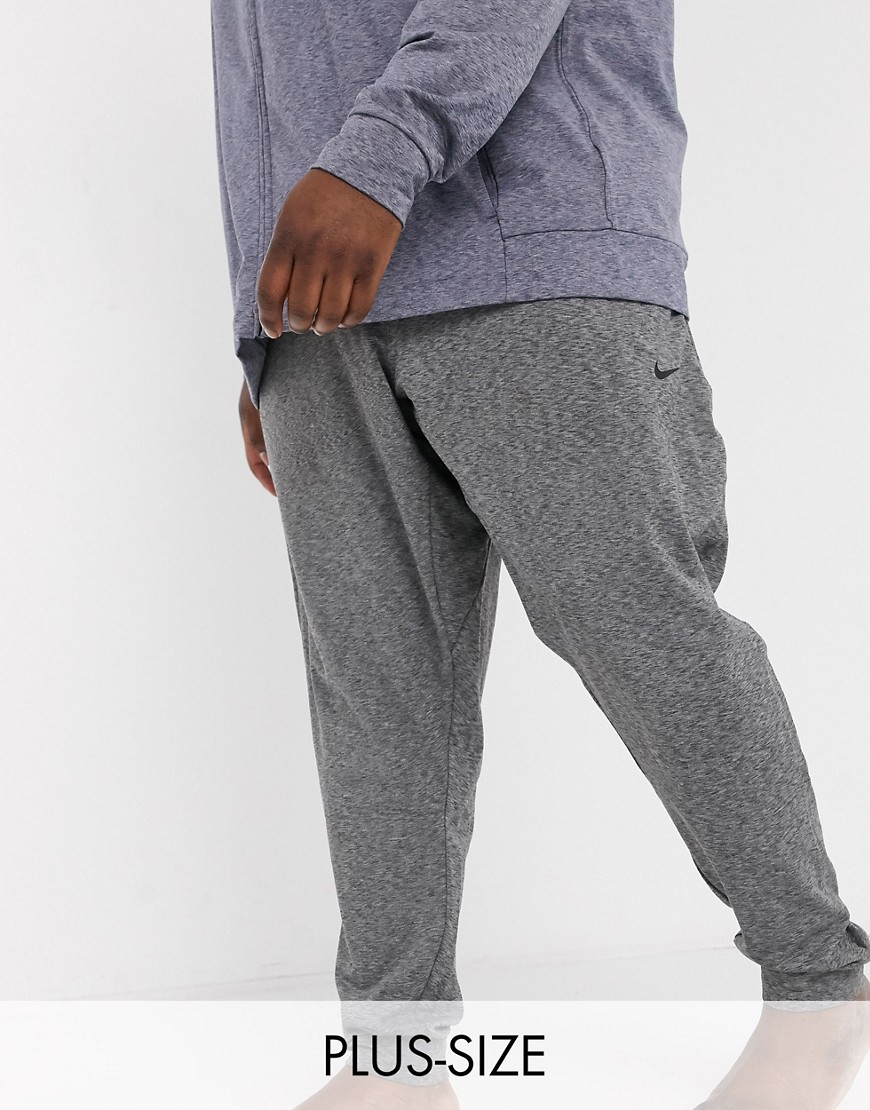 Nike Yoga Plus joggers in grey