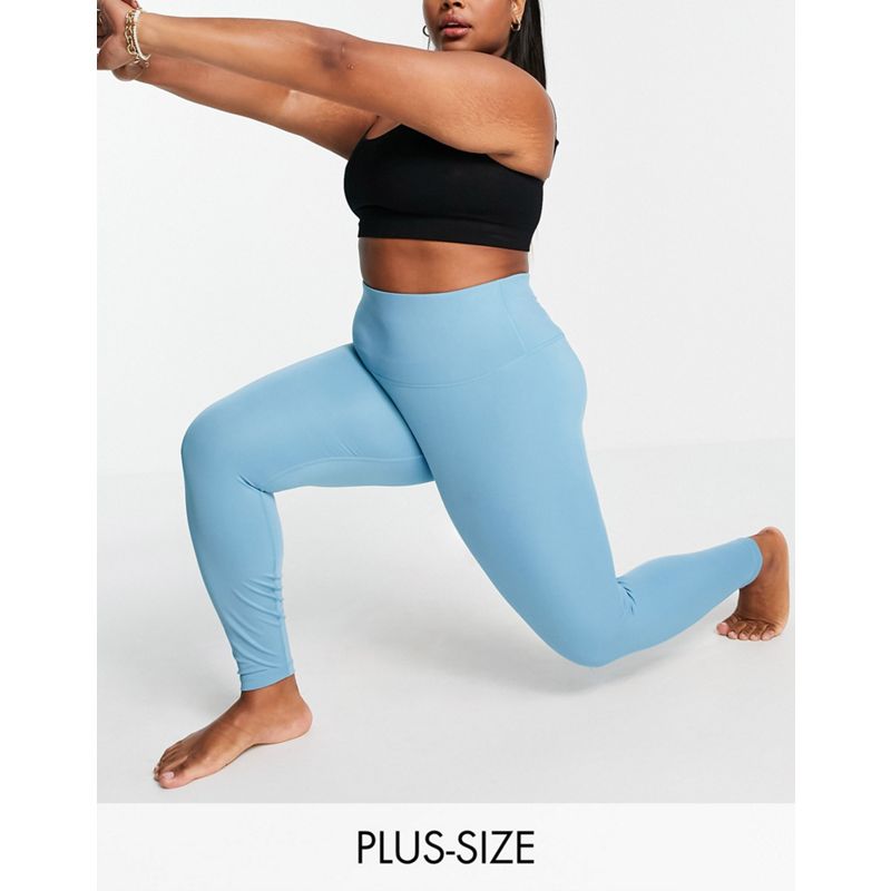 Donna CDRGh Nike Yoga Plus - Leggings blu alla caviglia