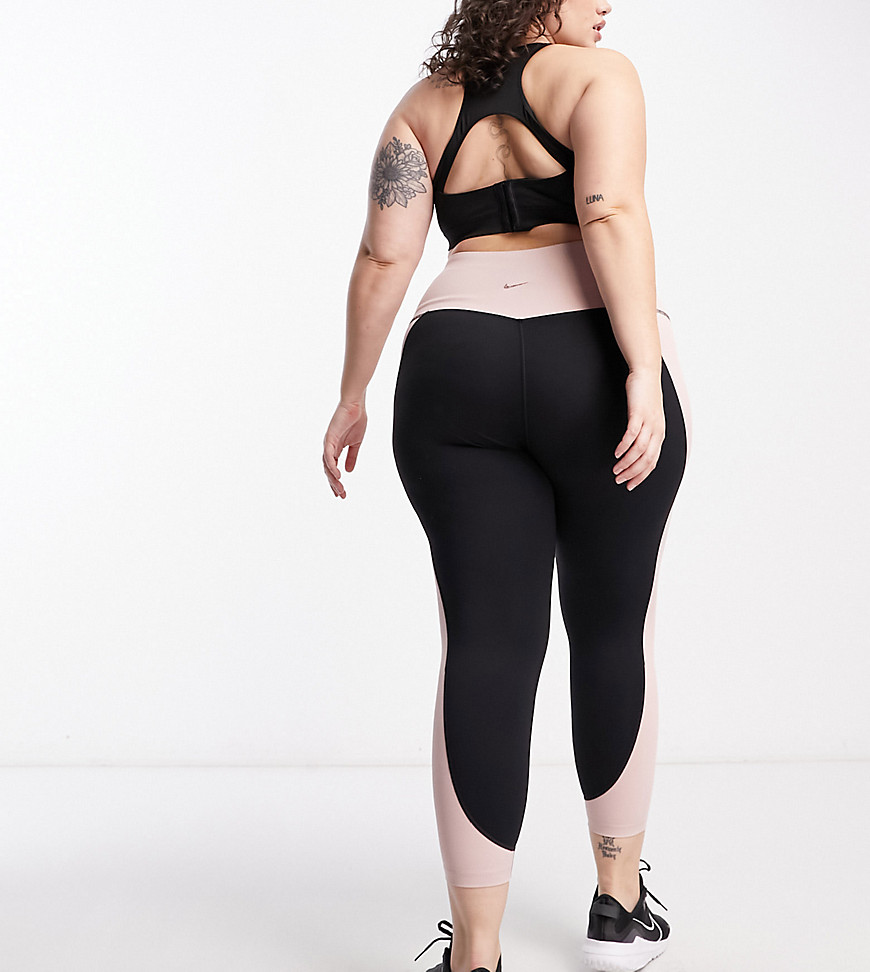 Nike Yoga Plus Novelty Dri-FIT 7/8 leggings in black
