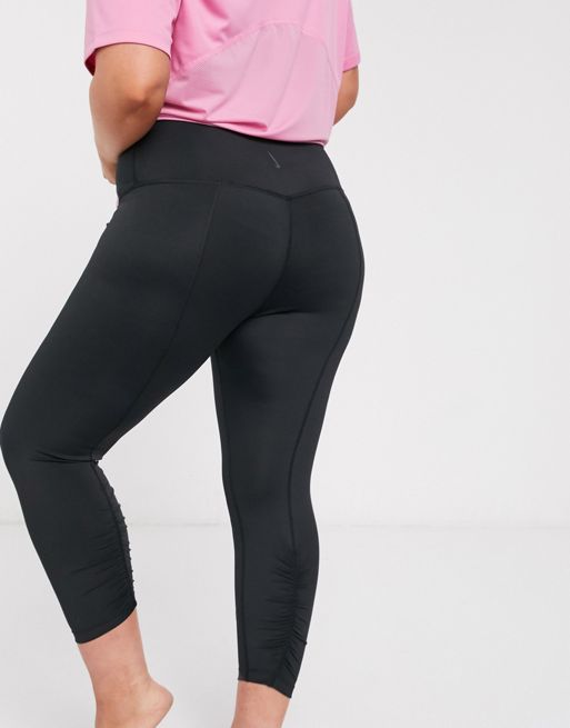 Nike Yoga Plus cropped leggings in black