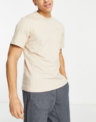 Nike Yoga primary t-shirt in stone - ASOS Price Checker