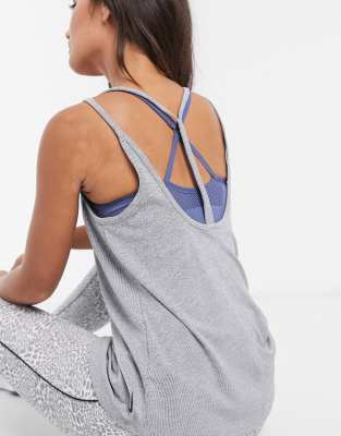 nike yoga strappy tank