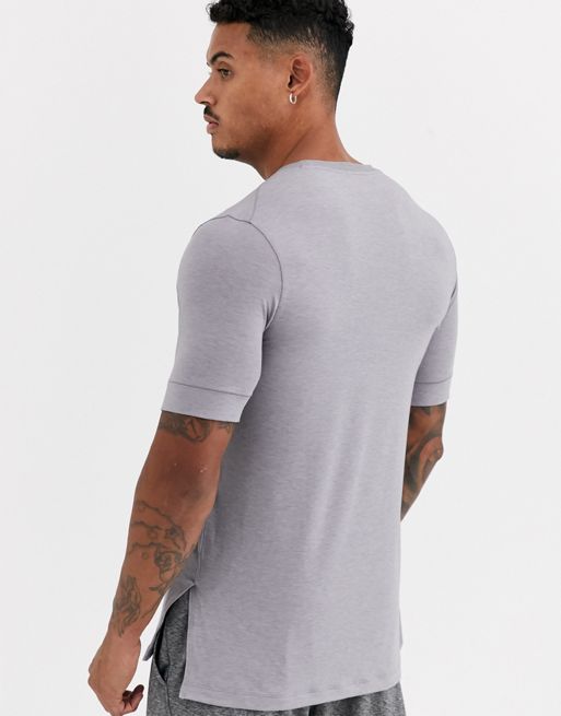 Nike Yoga t-shirt in gray