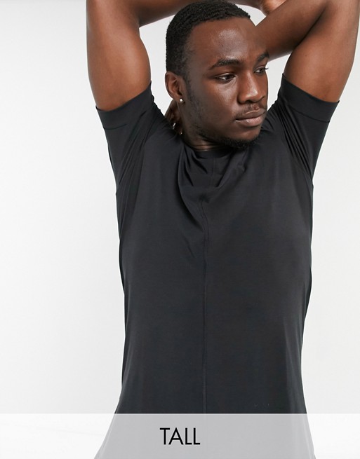 Nike Yoga Tall Dry t-shirt in black