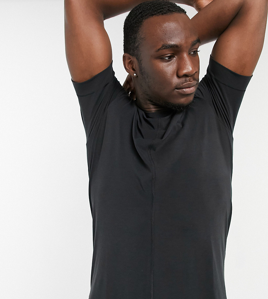 Nike Yoga Tall Dry t-shirt in black