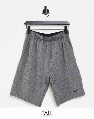 Nike Yoga Shorts In Dark Grey