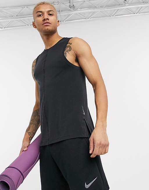 Nike Yoga tank in black