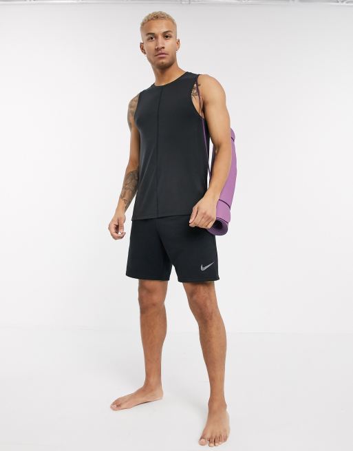 Nike Yoga tank in black, 4 of 4