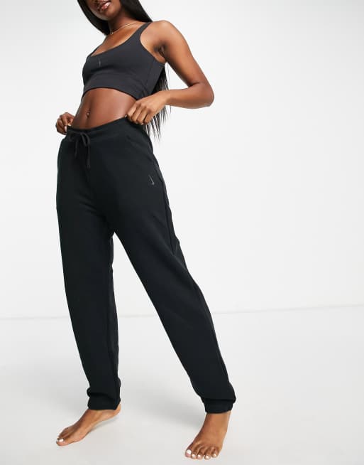 Nike Yoga ThermaFIT jogger in black BLACK ASOS