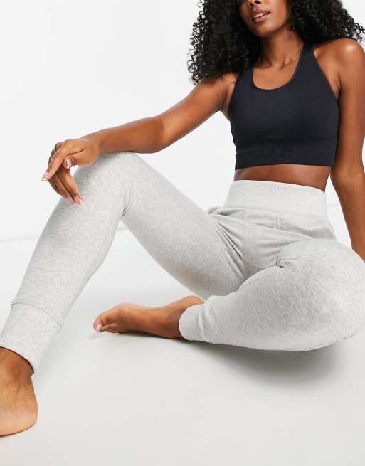 Nike Yoga Women's Grey High-Waisted 7/8 Leggings (DM7023-073) Size