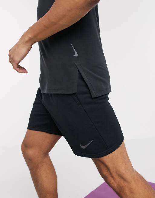 Nike - Yoga - Top nero senza maniche, 3 di 4