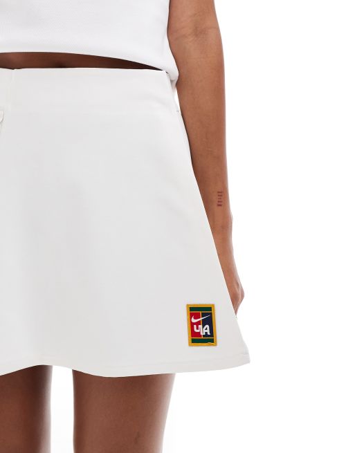 Nike YOON tennis skirt in white ASOS