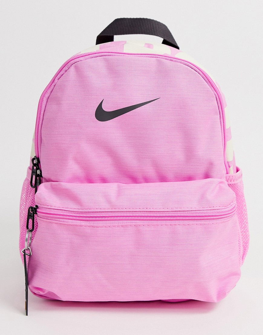 Nike - Zainetto rosa con logo Just Do It