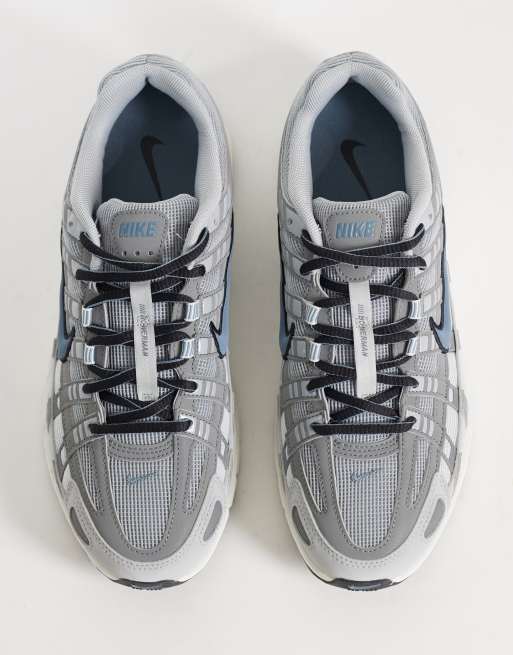 Nike - zapatillas de deporte P-6000 Premium en gris claro y blanco roto, 2 de 5