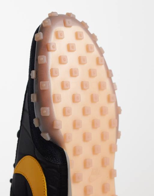 Nike - zapatillas Waffle Racer '26 en negro y amarillo, 4 de 5