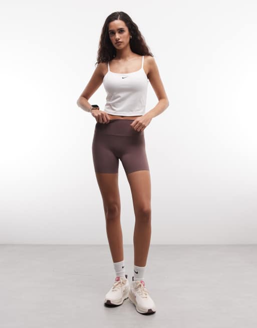 Nike Zenvy Training 5 inch shorts in brown , 2 of 5