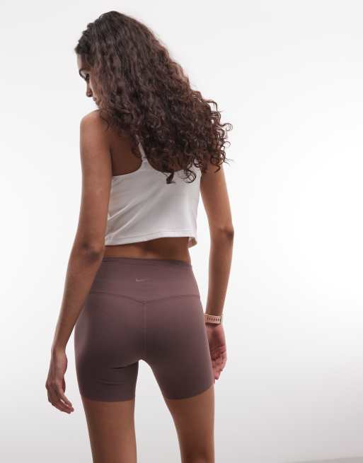 Nike Zenvy Training 5 inch shorts in brown , 3 of 5
