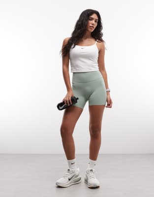 Nike Zenvy Training 5 Inch Shorts In White